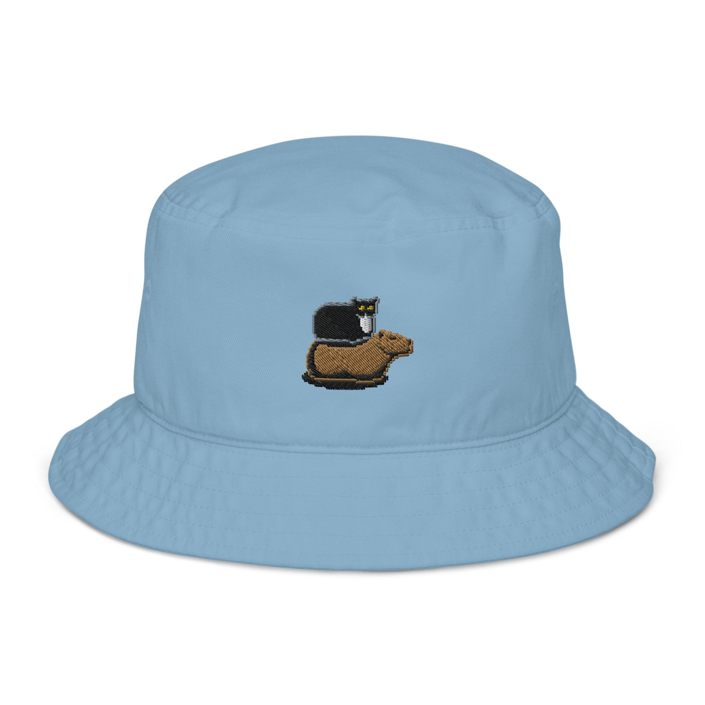 Bucket Hat (Pixel Cat & Capy Embroidered)